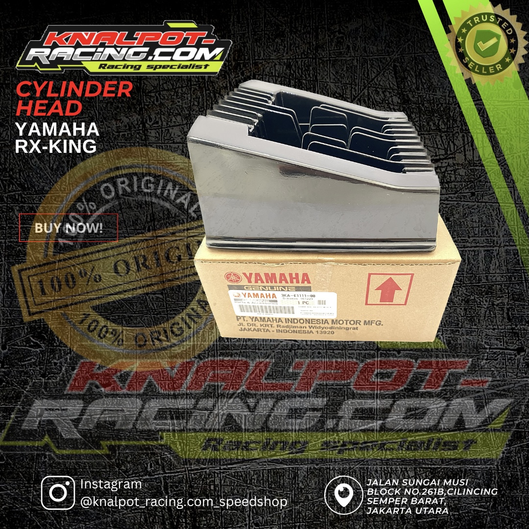 CYLINDER HEAD YAMAHA RXKING